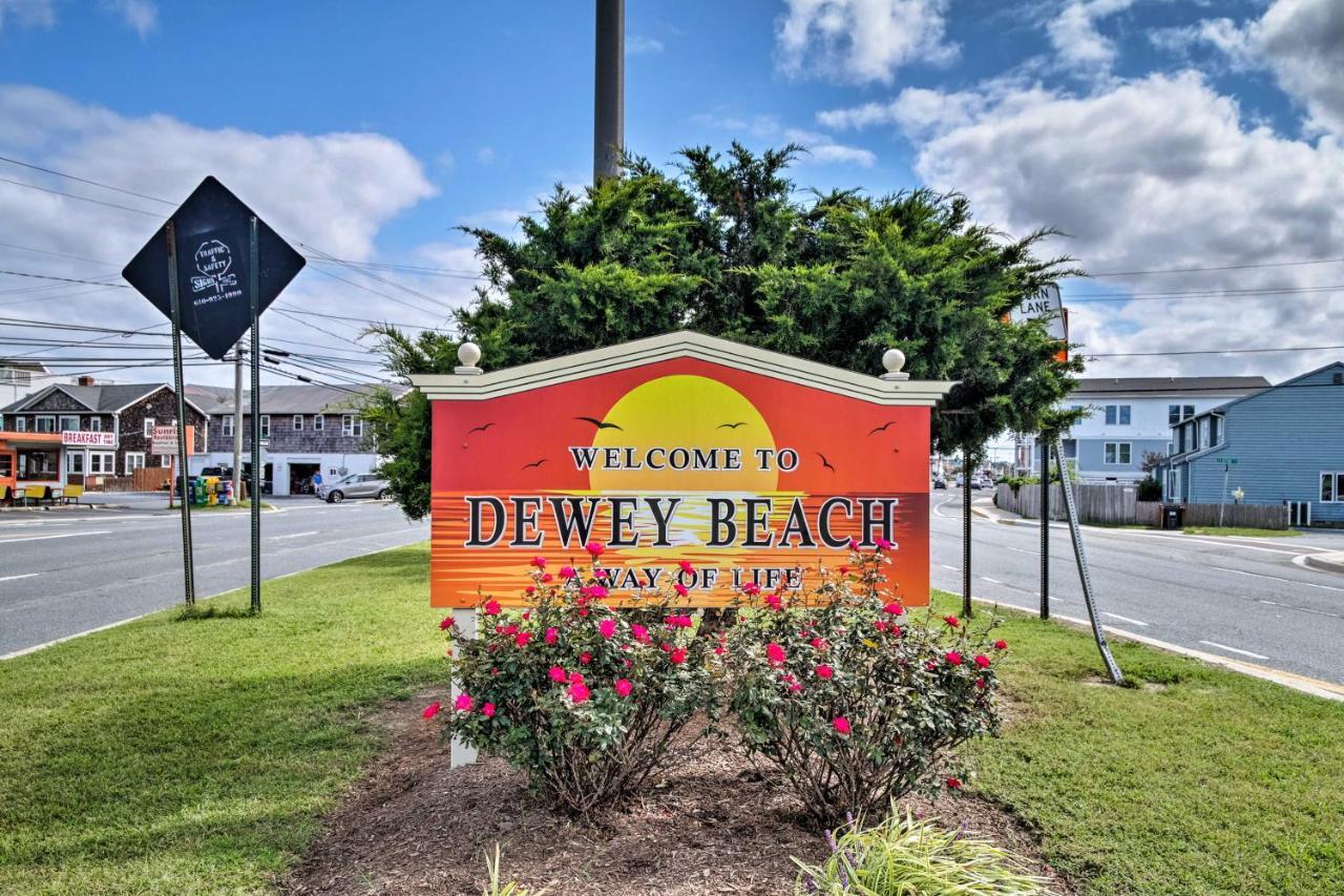 Bright Condo With Balcony - Walk To Dewey Beach! Exterior photo